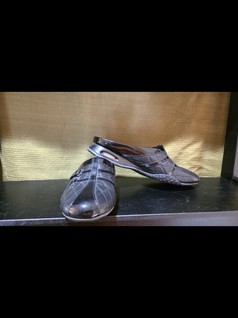 Cole Haan Black Slip-On Women's Loafers